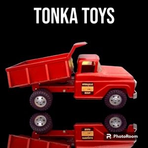 Vintage 1960s Tonka Toys Bronze Hydraulic Dump Truck